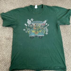 Vintage scooby doo, cheech and Chong up in smoke tee